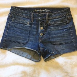 High waisted shorts